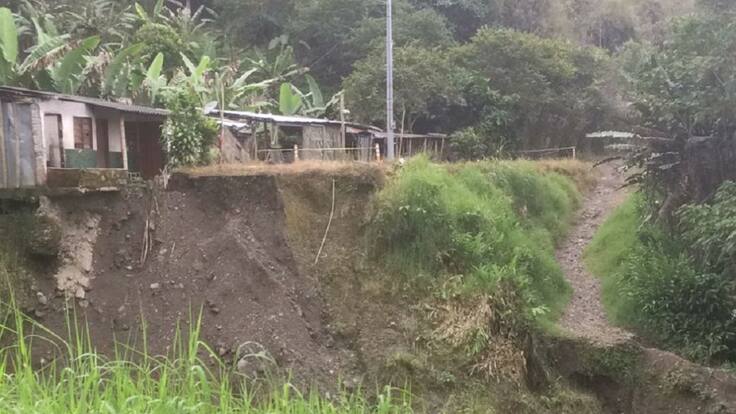 Informe sobre derrumbe en Salento, Quindío