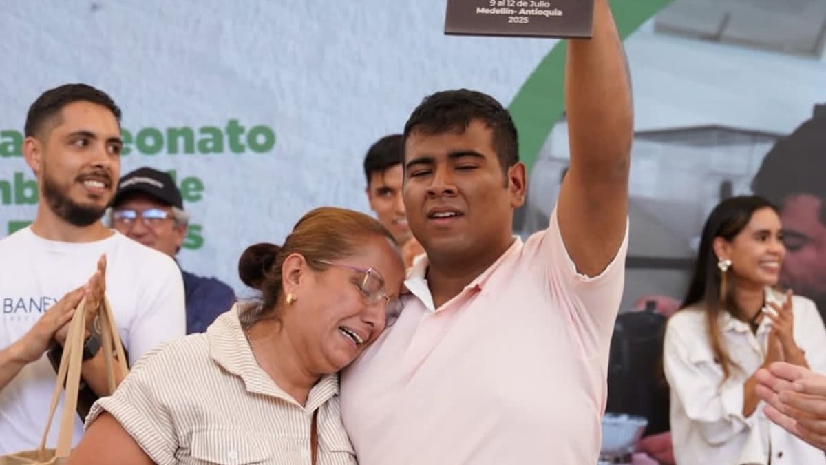 Sebastián Martínez, mejor barista de café filtrado de Colombia