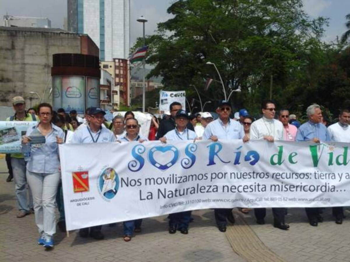 Iglesia y la CVC marcharon el Día Mundial de la Tierra