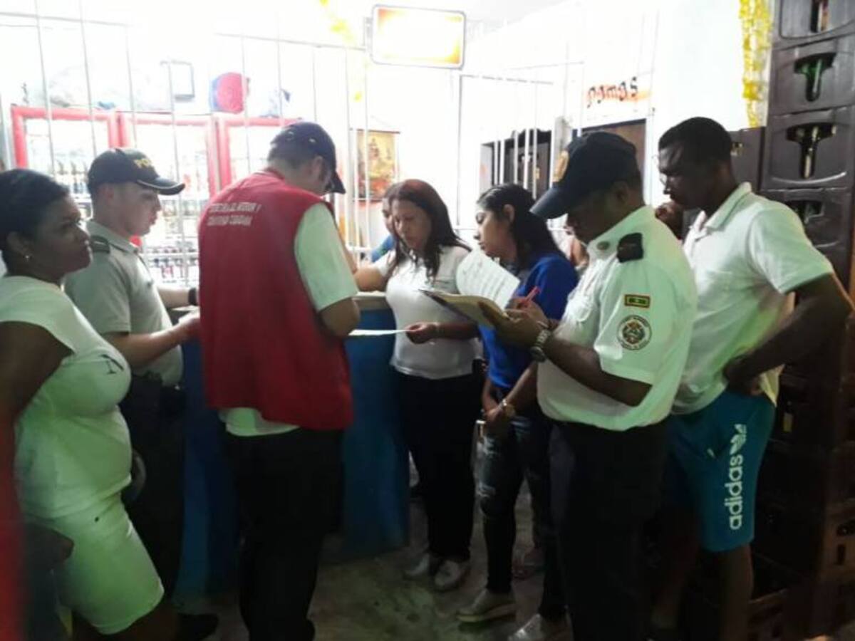 Operativos en la localidad Tres de Cartagena para garantizar seguridad