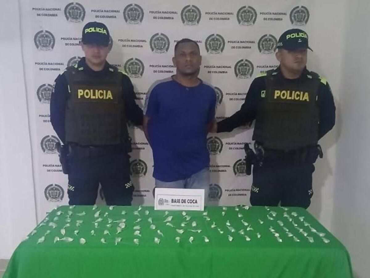 Cayó el ‘Topacio’ vendiendo droga a las afueras de una iglesia en San Cristóbal, Bolívar