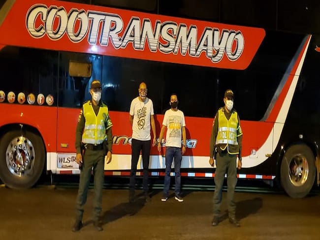 Policía inmovilizó en Montería a un bus sin permiso para movilizarse