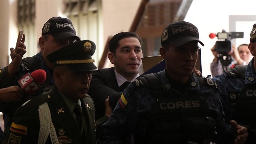 Trasladan a Gustavo Moreno al Cantón Sur. Foto: Colprensa