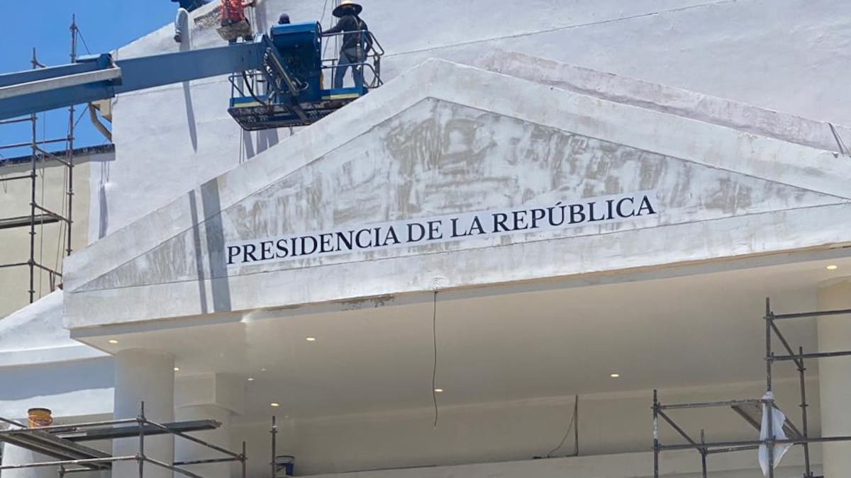 A toda marcha avanzan obras del despacho presidencial en Barranquilla