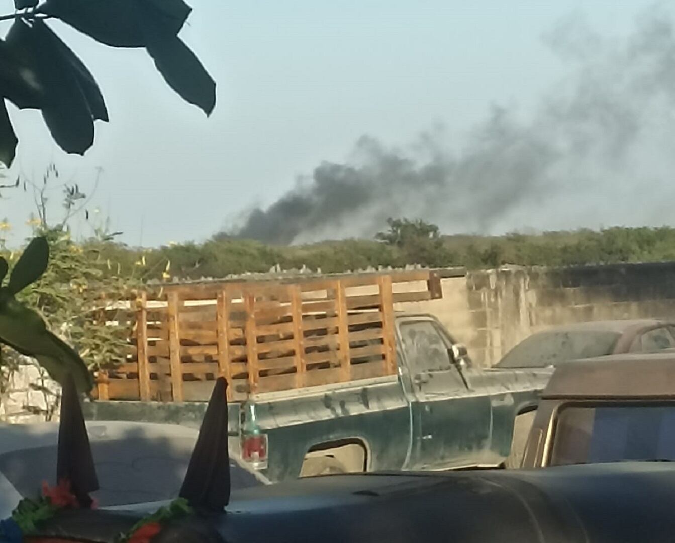 Momentos posteriores del accidente