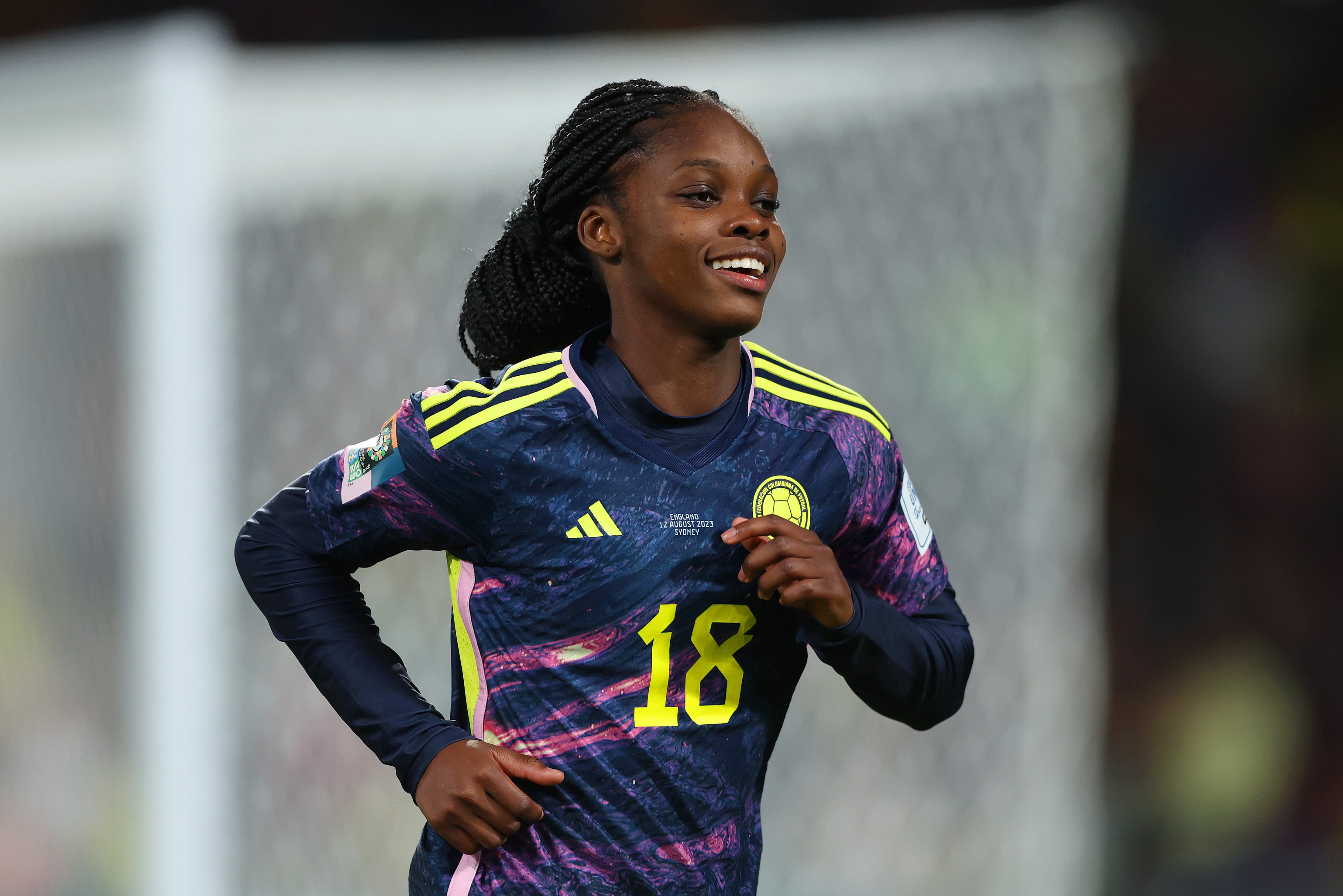 Linda Caicedo, estrella de la Selección Colombia. (Photo by Mark Metcalfe - FIFA/FIFA via Getty Images)
