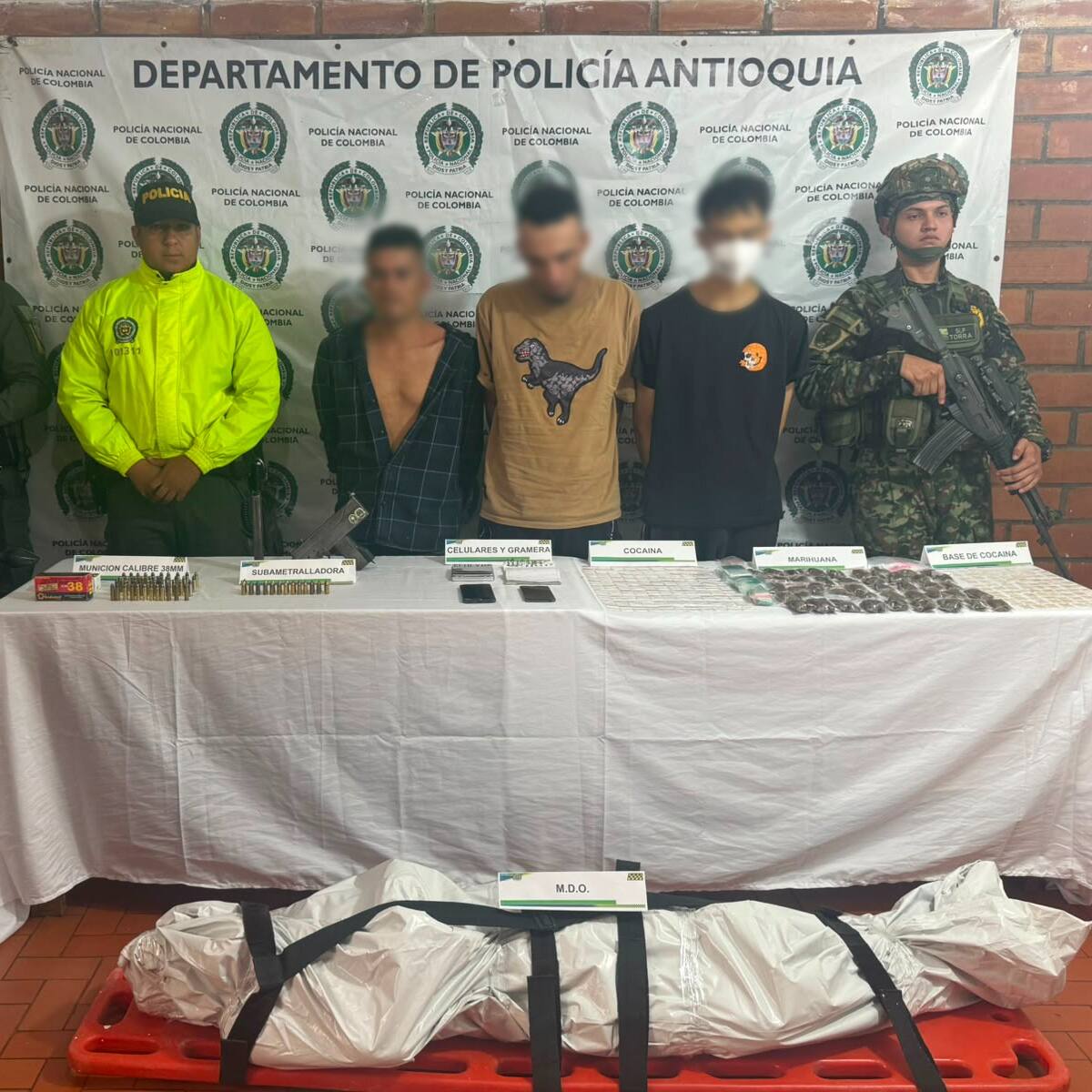 Golpe a ‘Carne Rancia’ en Salgar, Antioquia: tres capturados, un abatido y un menor aprehendido