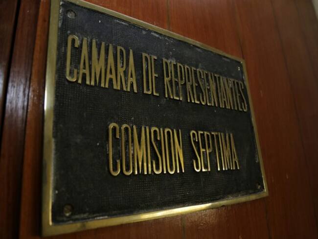 Cámara de Representantes - Comisión Séptima. Foto: Colprensa