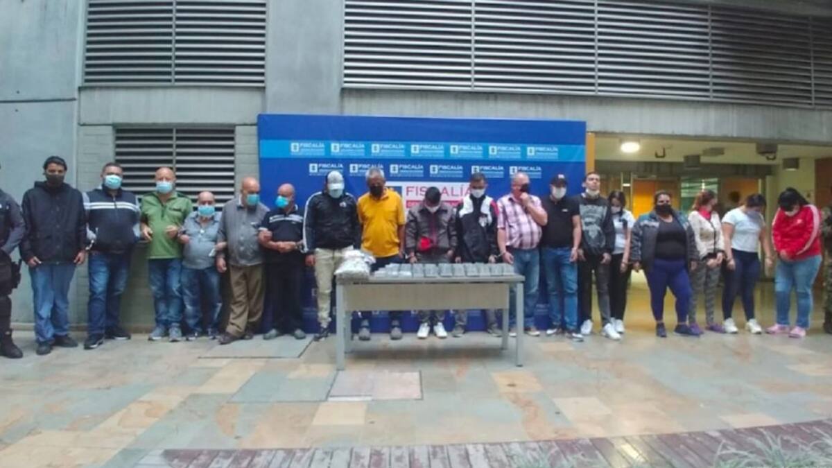 Judicializan 17 presuntos integrantes "La Terraza" de Medelllín