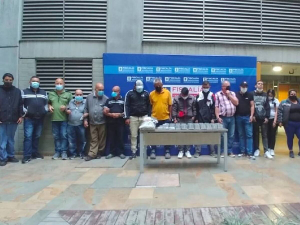 Judicializan 17 presuntos integrantes "La Terraza" de Medelllín