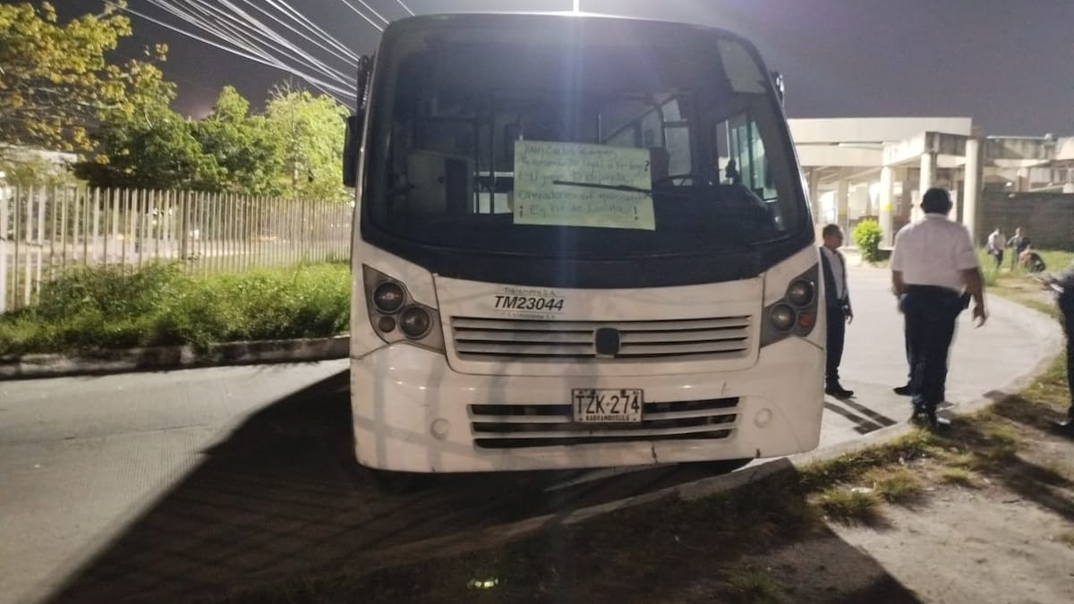 Se reporta paro de conductores de Transmetro: conozca los motivos de la protesta