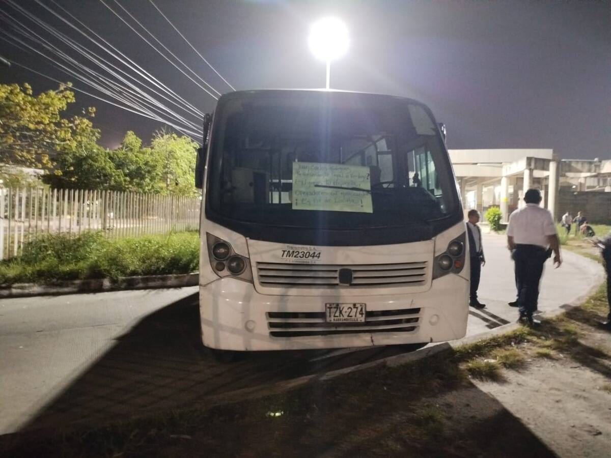 Se reporta paro de conductores de Transmetro: conozca los motivos de la protesta