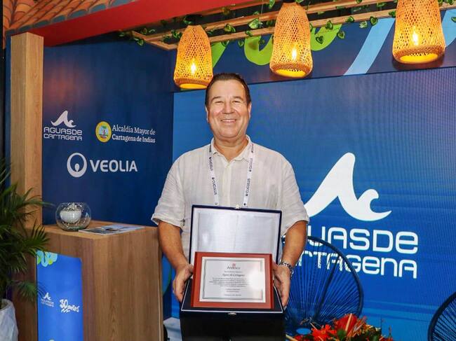 Andesco hizo reconocimiento especial por sus 30 años de servicio a Aguas de Cartagena