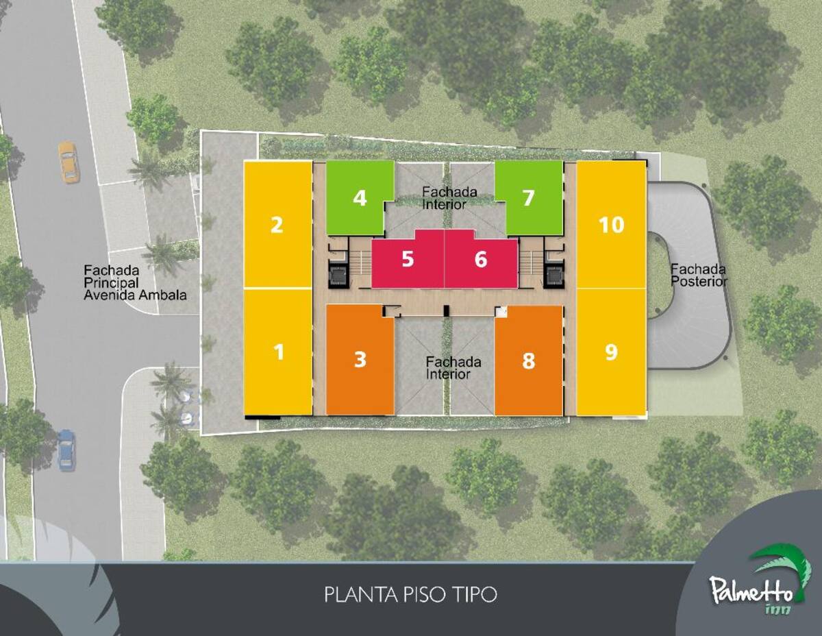 Este es un conjunto residencial ubicado en la 69 con avenida Ambala frente a la Universidad de Ibagué. Es una torre en forma de H que cuenta con 13 pisos, cada uno tiene 10 apartamentos para un total de 100.