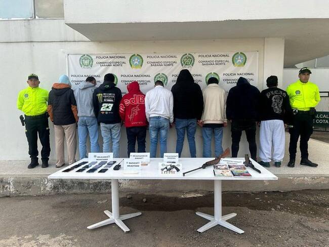 Cortesía: Policía de Cundinamarca