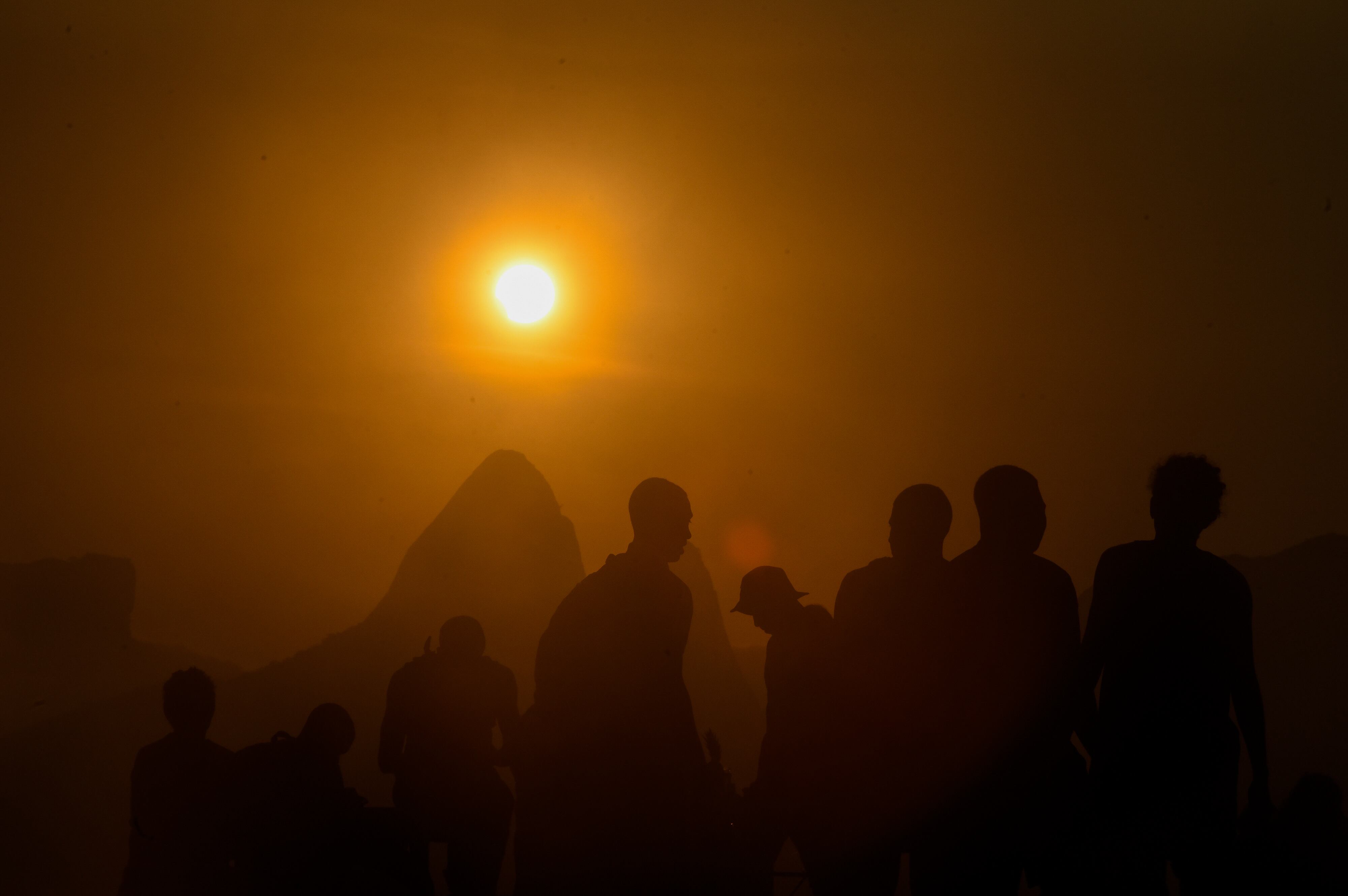 Se prevé que ambos estados tendrán temperaturas sobre los 35 grados.
(Foto:  Fabio Teixeira/Anadolu via Getty Images)
