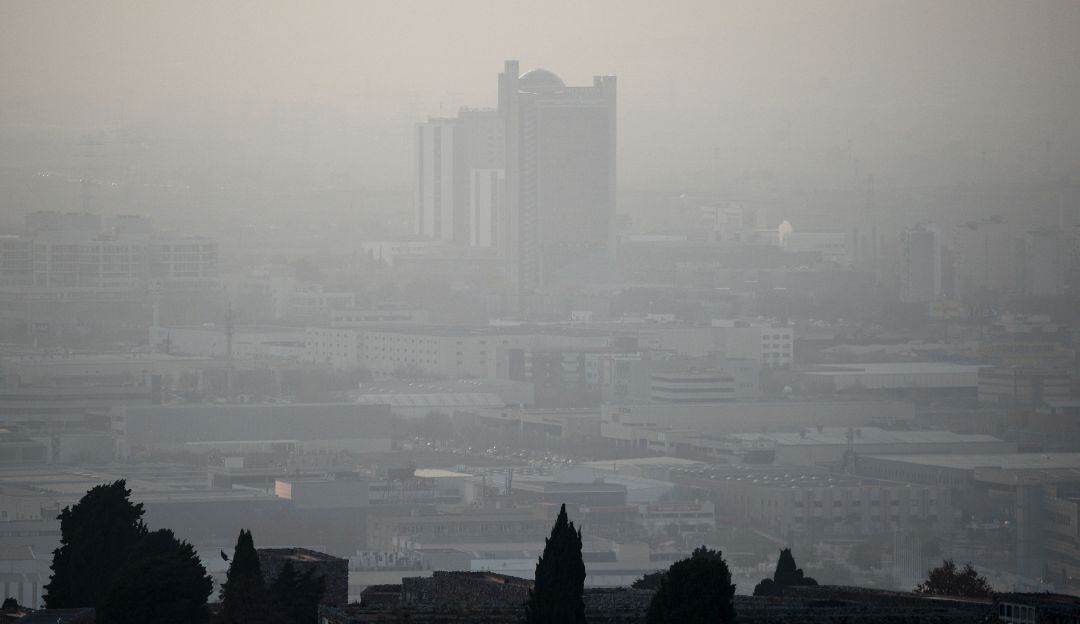 Contaminación en Barcelona España