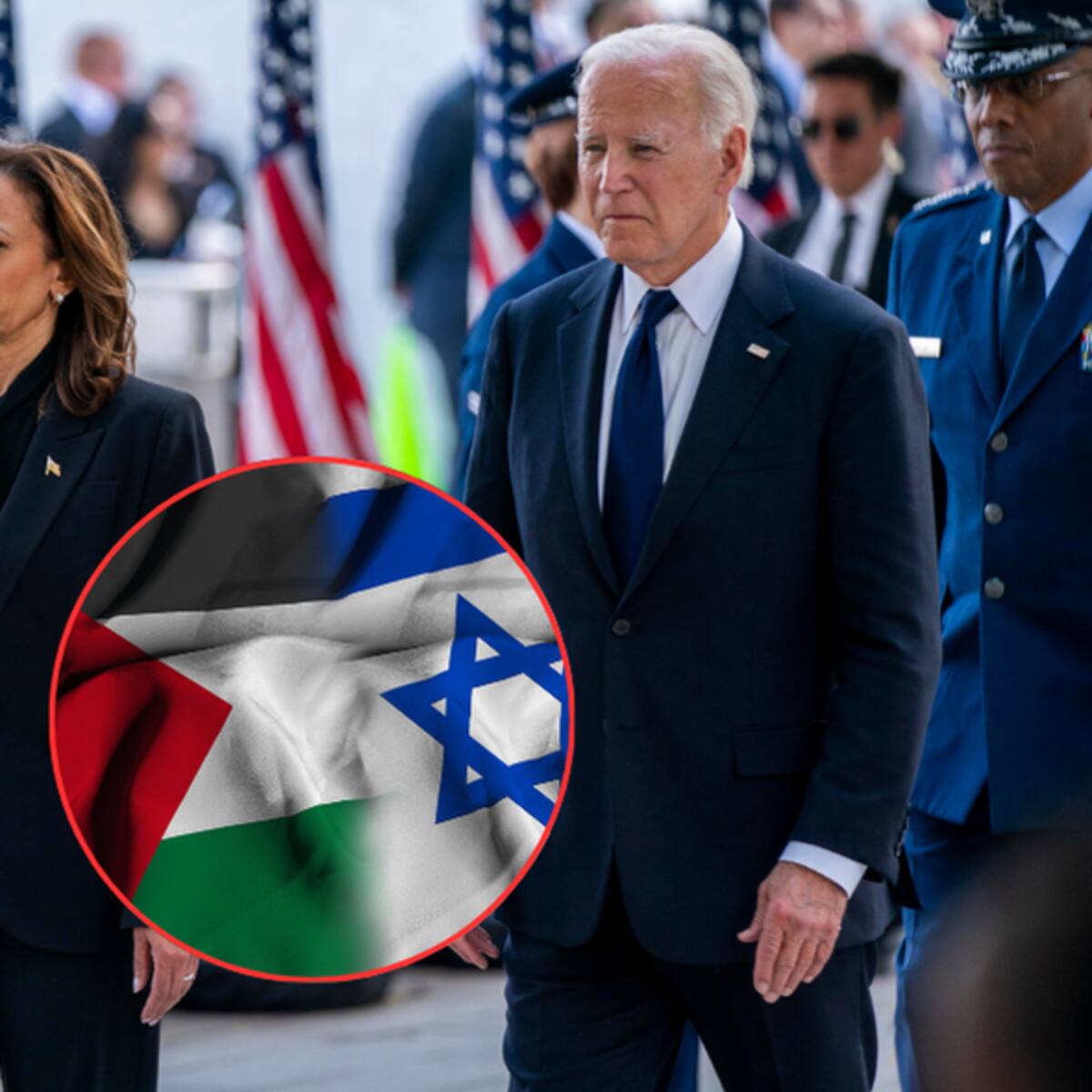 Biden y Harris reafirman su apoyo a Israel en el conflicto en Medio Oriente