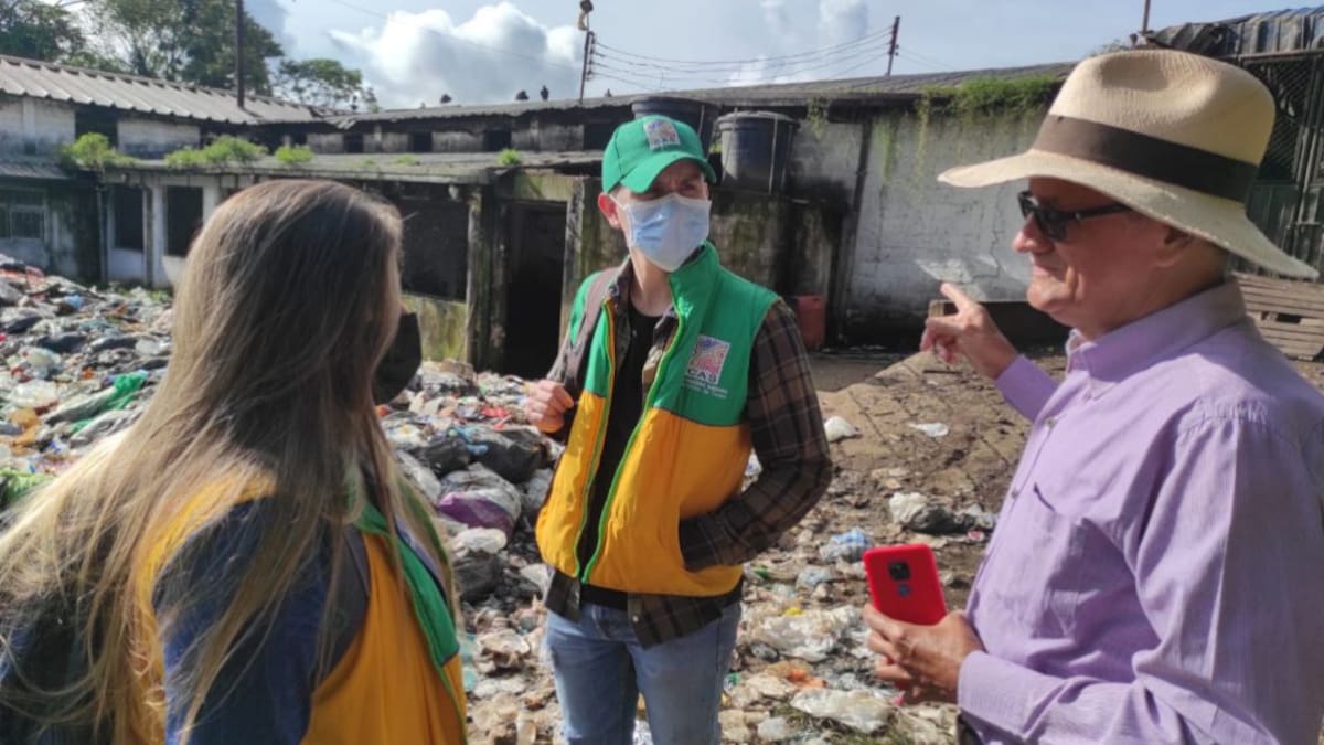 CAS pidió activar plan de contigencia por acumulación de basuras en Charalá