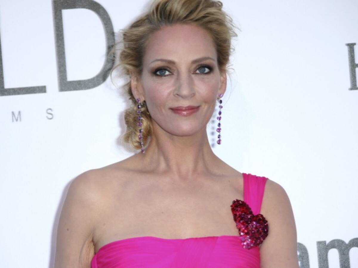 Uma Thurman sufre una fractura múltiple al caerse de un caballo