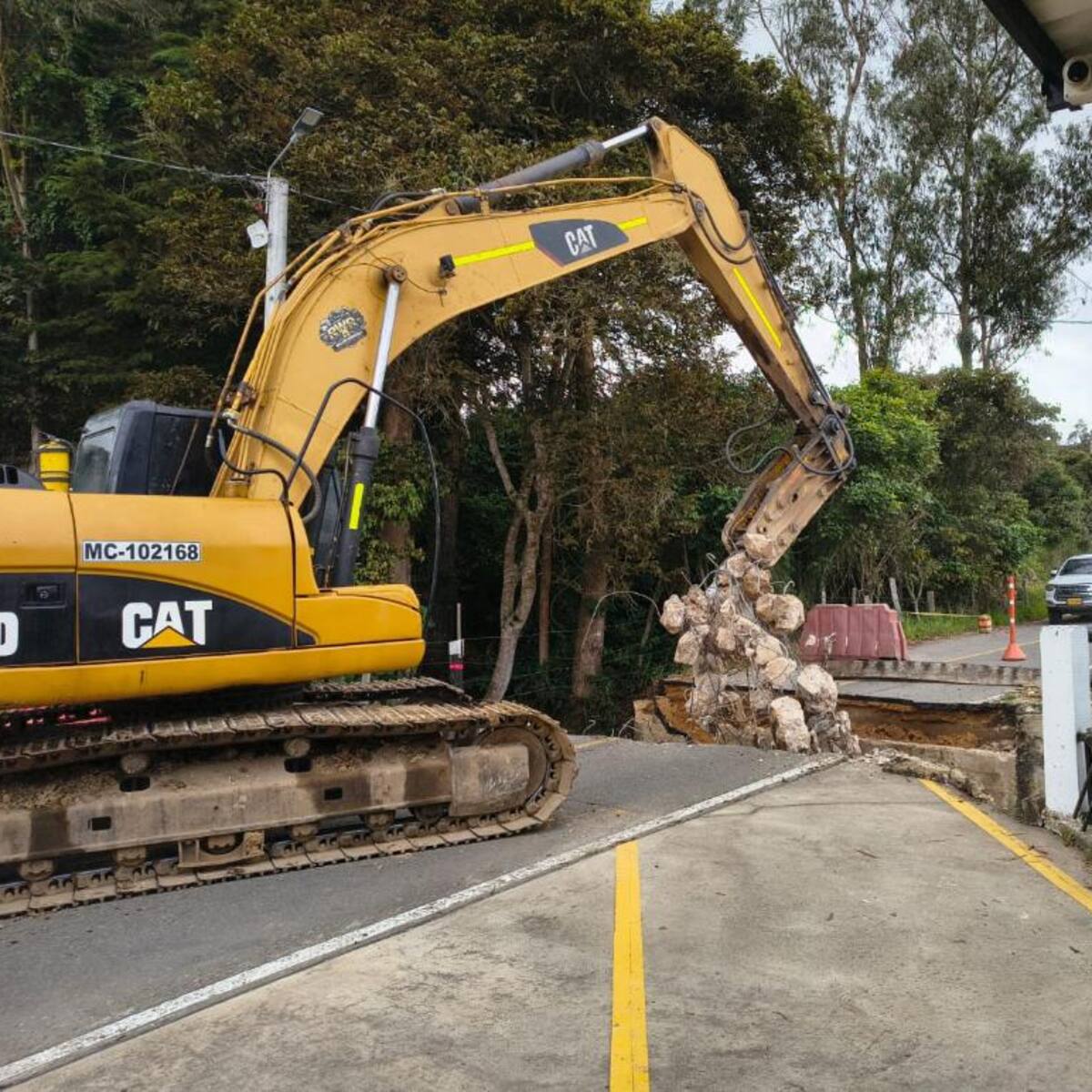 Cerca de dos meses estará cerrada vía entre Jenesano y Tierranegra por obra en Puente Los Negritos