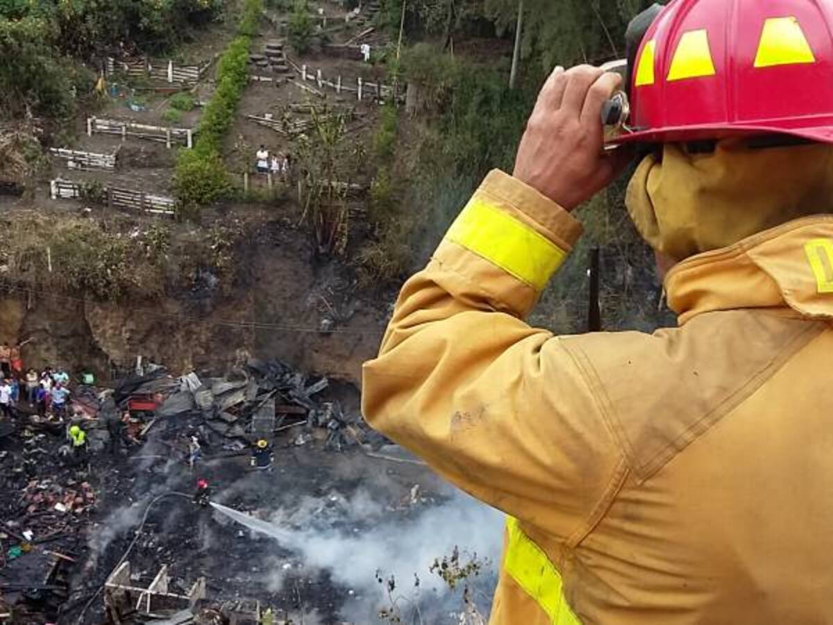 116 incendios de cobertura vegetal es el saldo del verano en el Quindío