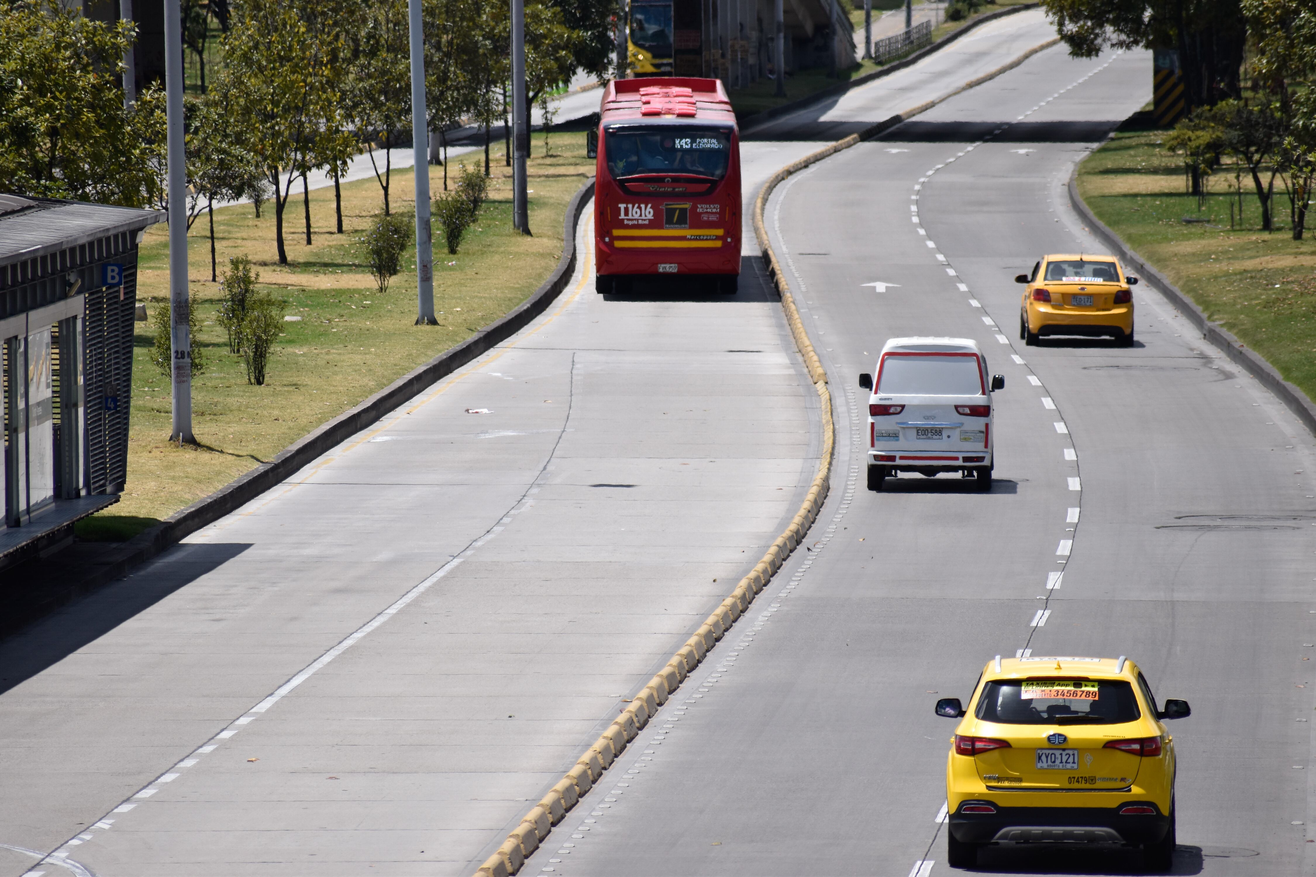 Día sin carro en Bogotá. Foto: Cristian Bayona/Long Visual Press/Universal Images Group via Getty Images