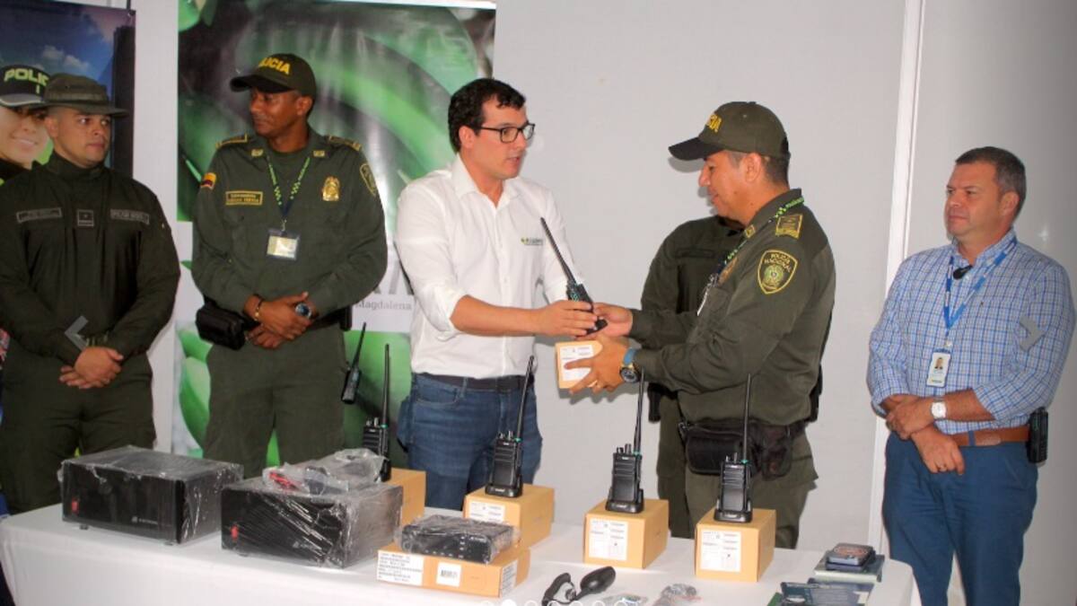 En la Zona Bananera invierten $28 millones en equipos de seguridad para la Policía