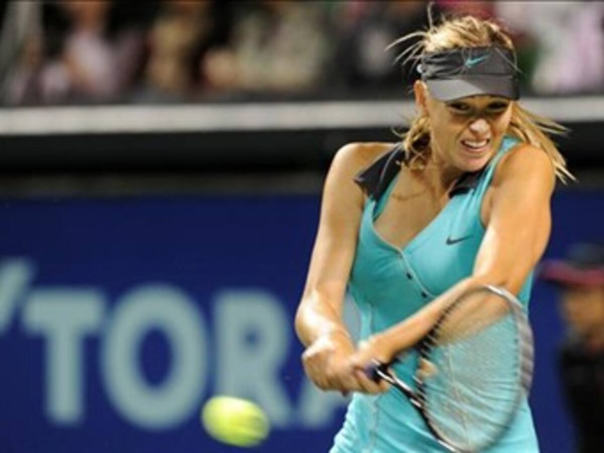 Safina y Sharapova caen en primera ronda del Abierto de Tenis de Japón