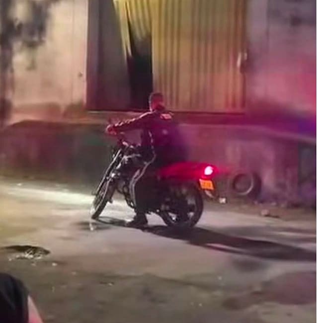 Únicamente dejó daños materiales y no se registraron personas lesionadas. Foto Redes Sociales.