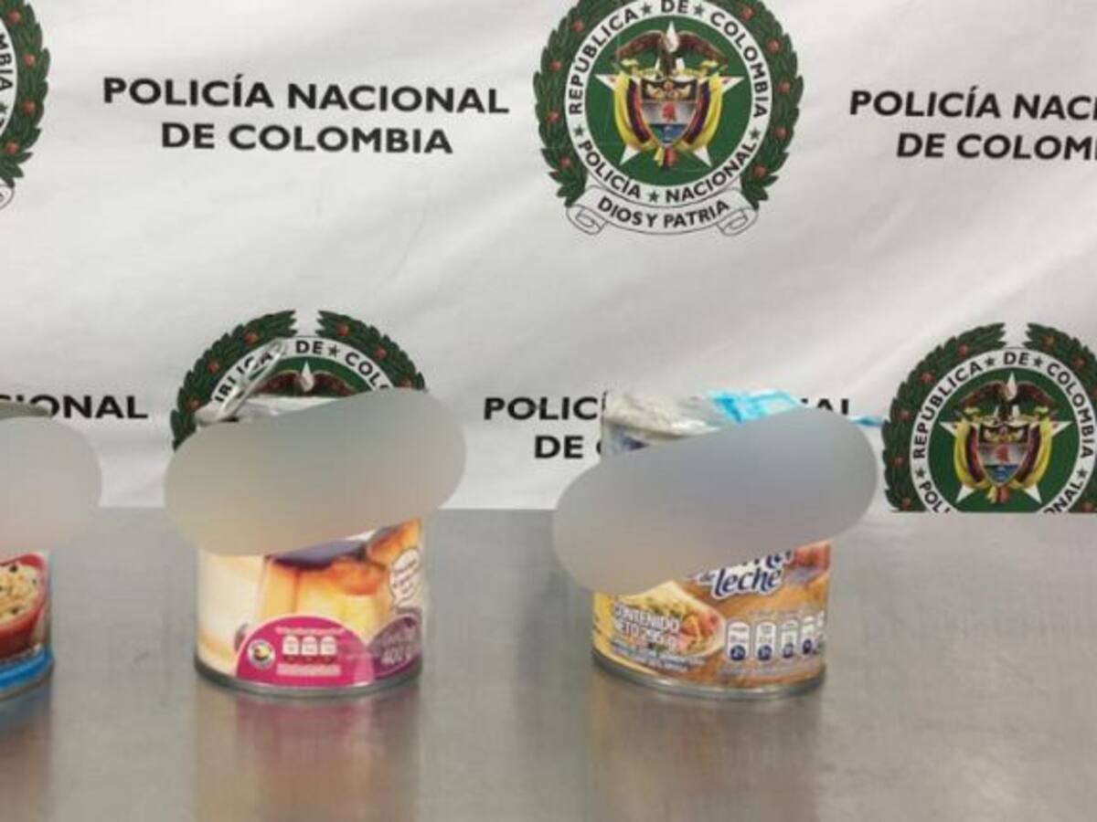 Leche condensada con sabor a Cocaína incautan en Aeropuerto