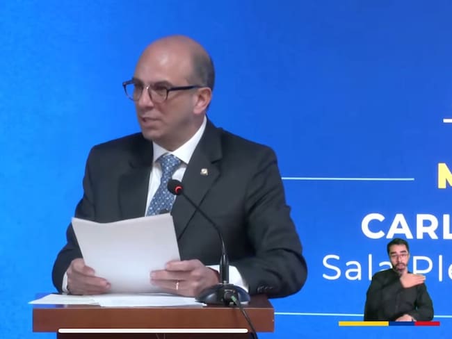 Carlos Camargo, magistrado. Foto Cortesía Corte Constitucional