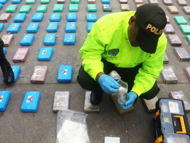 1.2 toneladas de cocaína fueron encontradas en un contenedor en Cartagena