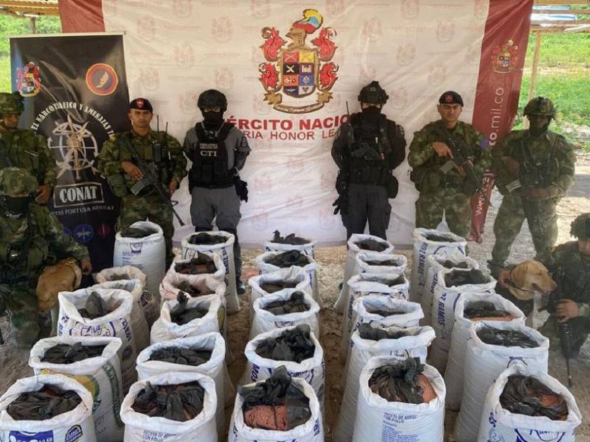 Ejército ubica en Cúcuta cerca de dos toneladas de explosivo Anfo