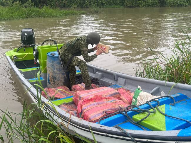 En zona rural de Buenaventura fue incautado gran cargamento de cocaína
