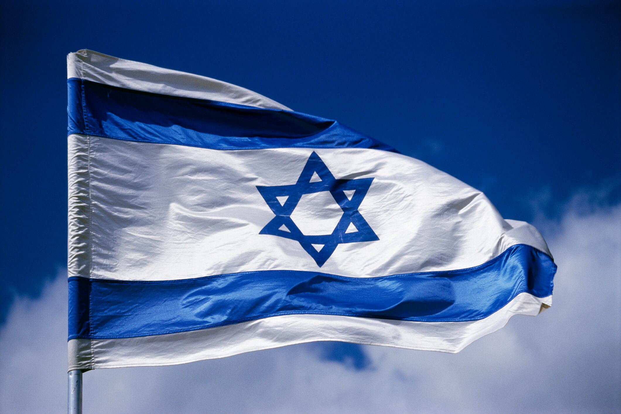 Bandera de Israel. Foto: Getty Images