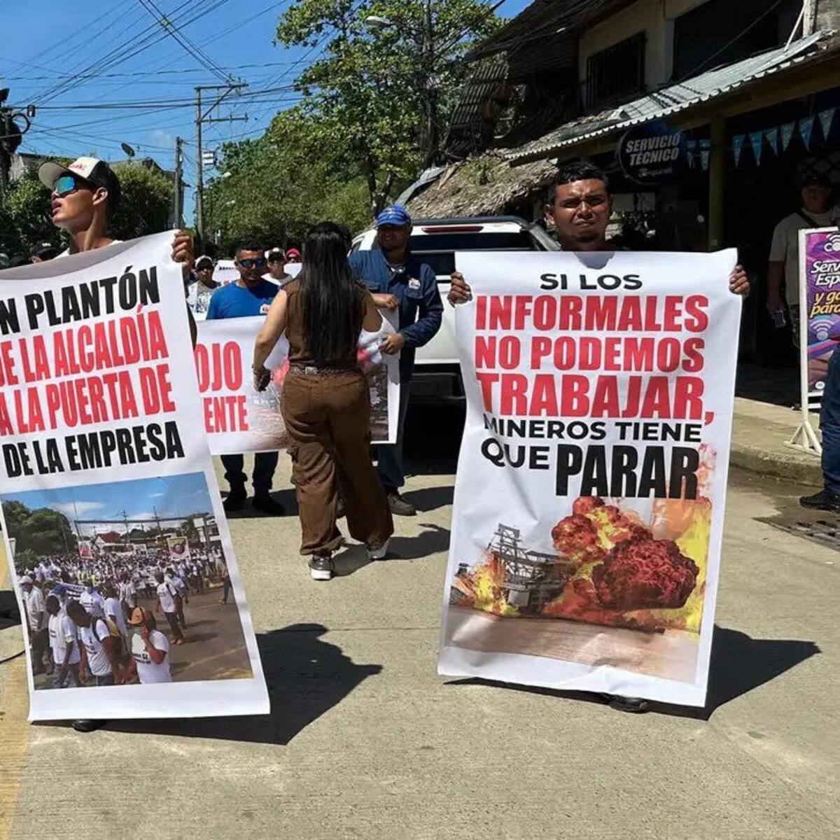 Mineros en El Bagre se declararon en asamblea permanente por operativos del Gobierno Nacional