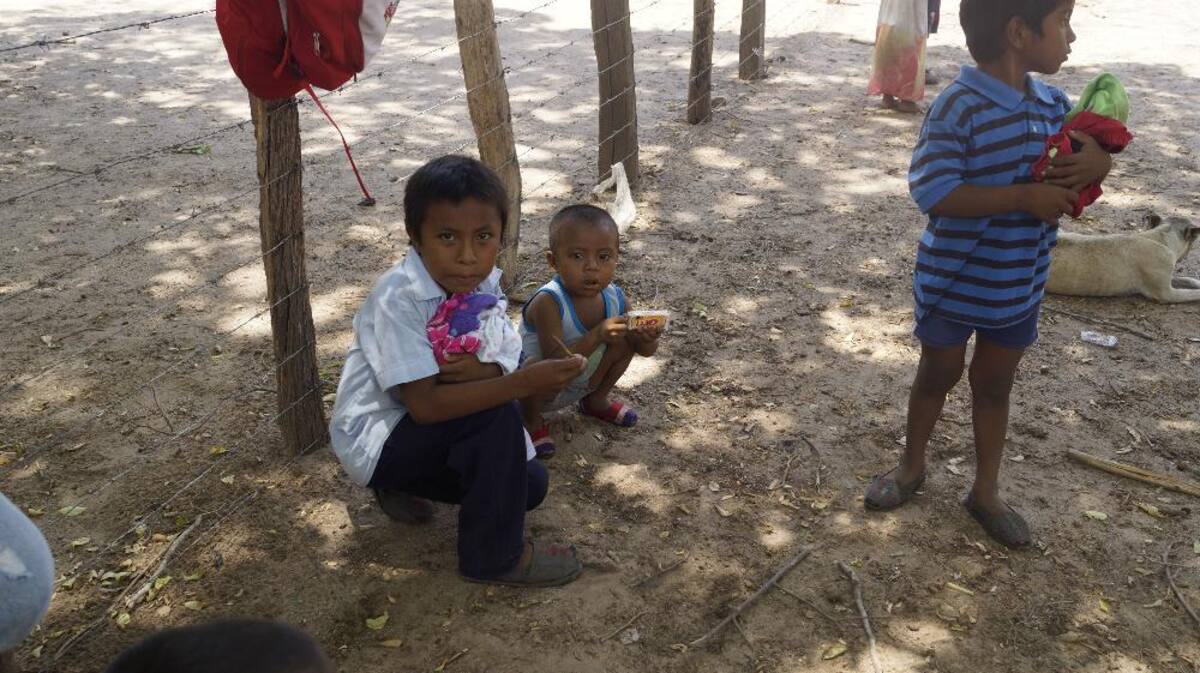 Recorrido de Caracol Radio por las zonas que aguantan sed. Fotos de Luis Enrique Rodríguez