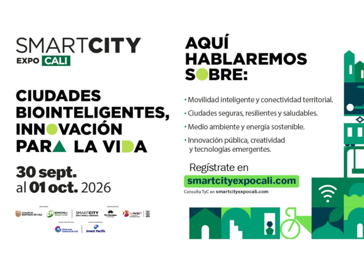 Cali se alista para el Smart City Expo 2026, la cumbre entre la tecnología y naturaleza