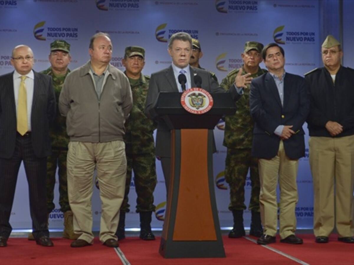 Evidencias apuntan que Eln sería responsable de atentados en Bogotá: Santos