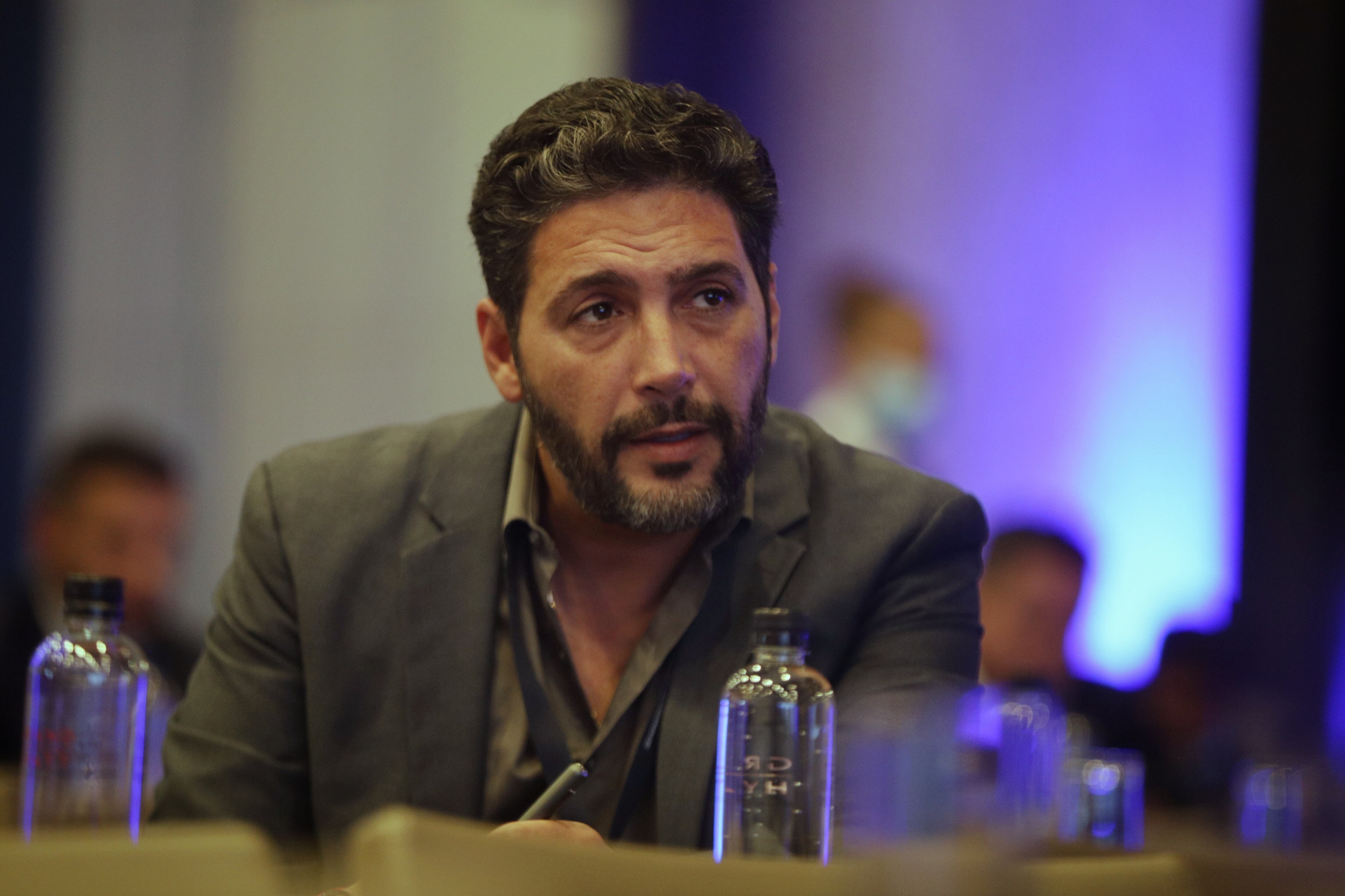 El presidente de la Comisión Séptima de la Cámara de Representantes, Agmeth Escaf (Colprensa - Álvaro Tavera )