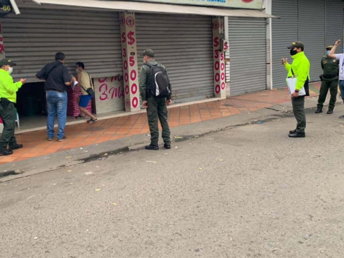 Extinción de dominio en establecimientos del centro de Cúcuta