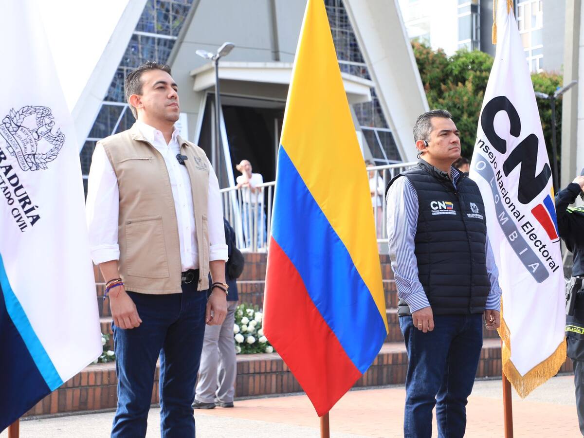 Registraduría, Fuerzas Militares y Policía lograron instalar todos los puestos de votación
