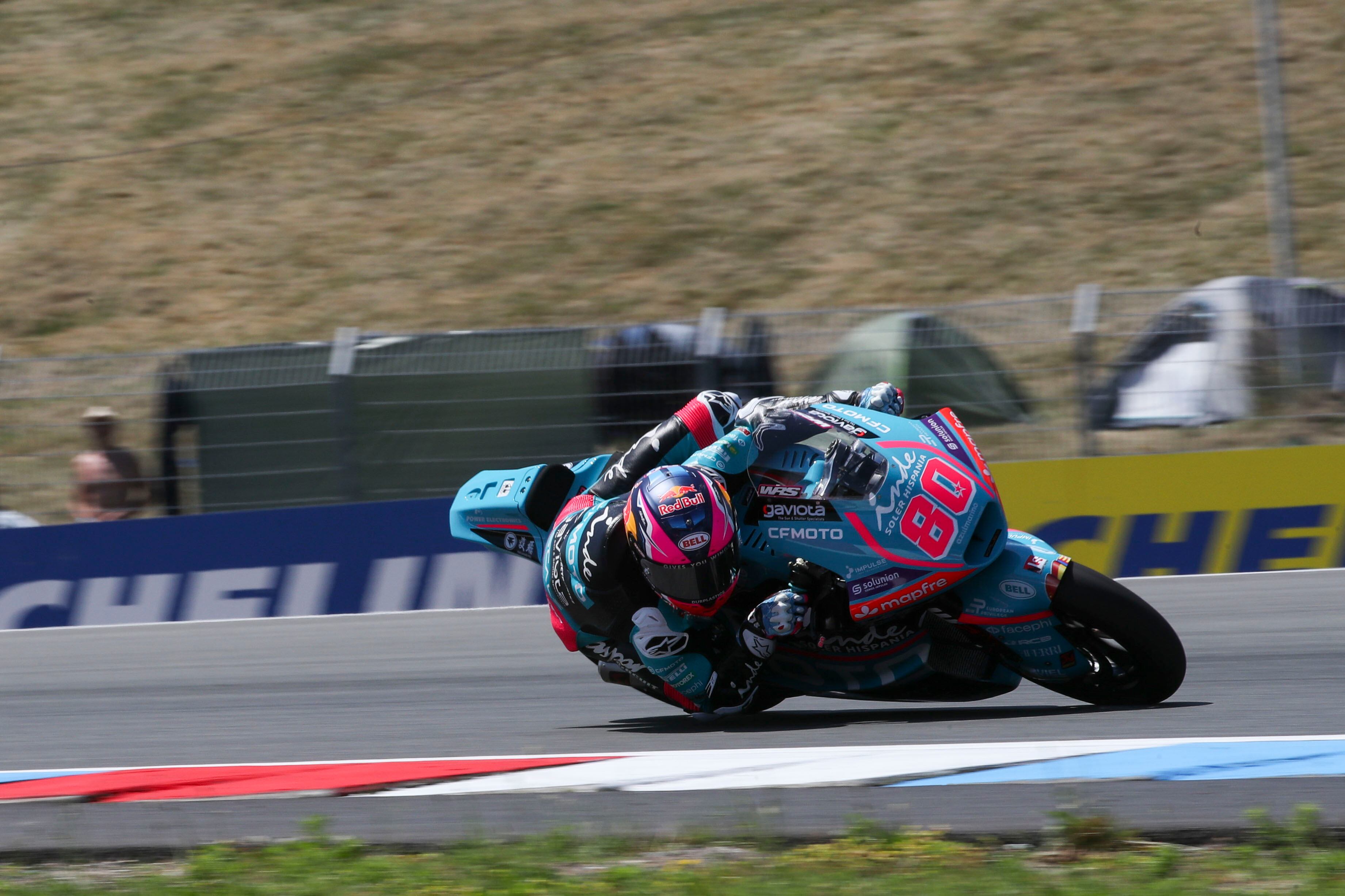 David Alonso en el GP de Chequia - Getty Images