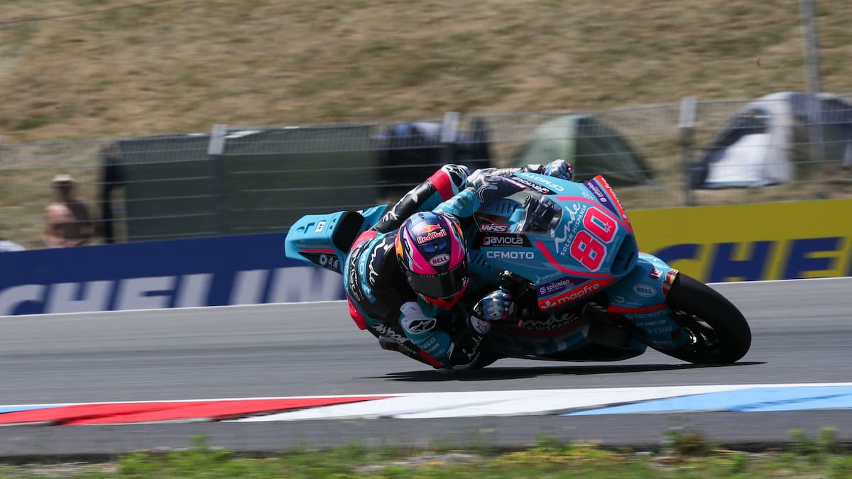 David Alonso, segundo en el GP de Chequia de Moto2: Resumen de la carrera