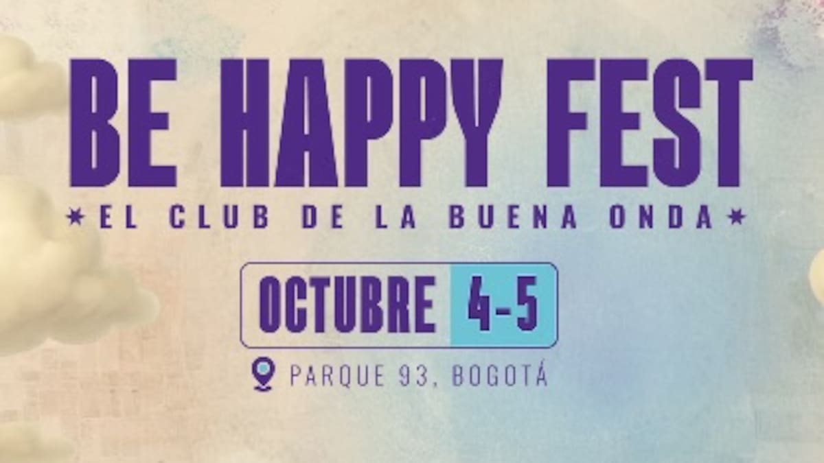 Be Happy Fest: El festival que celebra la felicidad cumple 10 años en Colombia