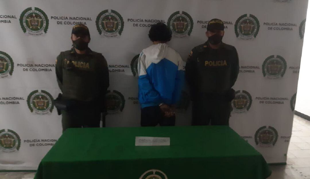 Captura en Manizales