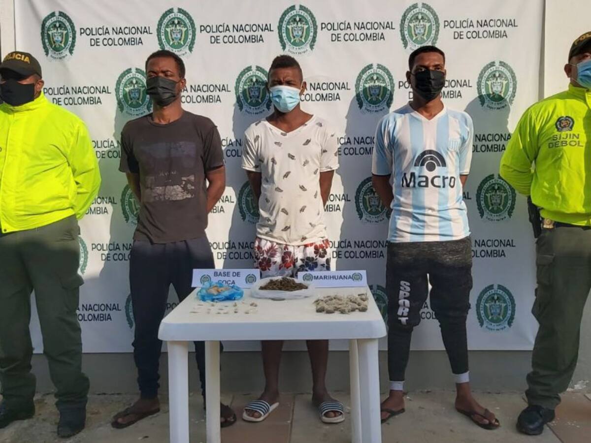 Capturados 3 sujetos de la banda delincuencial ‘Los Lobos’ de Marialabaja