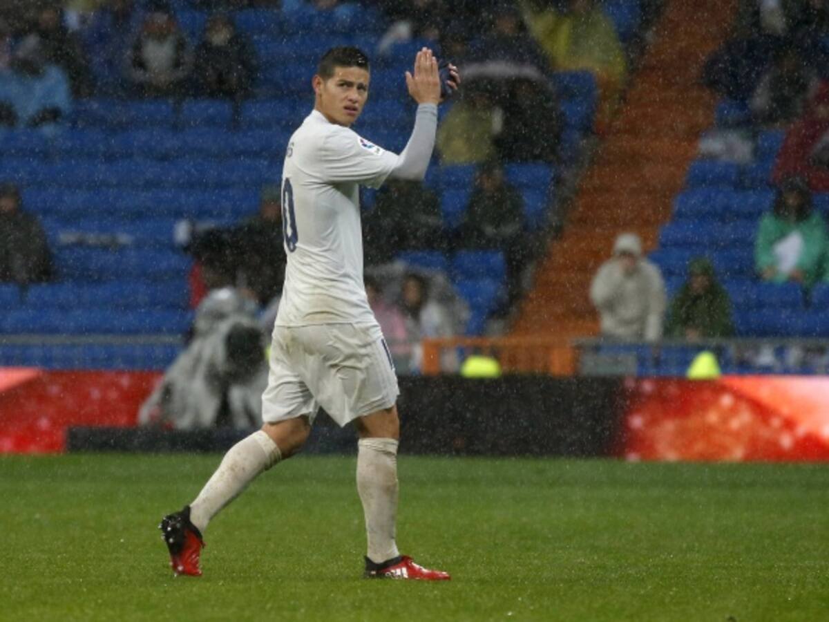 James tendrá minutos, él está con nosotros y está bien: Zidane