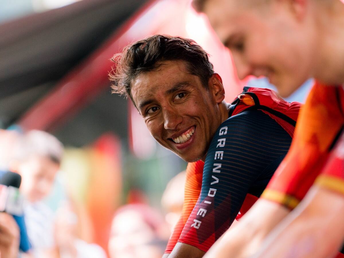Egan Bernal: “Ya gané esta carrera y lo mínimo que puedo hacer es dar lo mejor de mí”